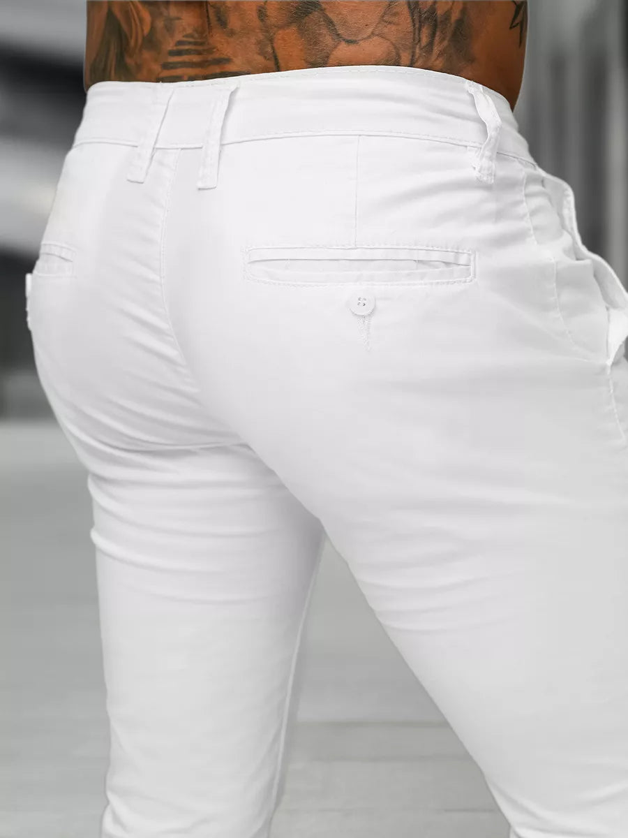 Vīriešu baltas bikses Gala