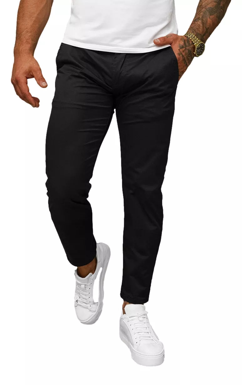 Vīriešu melnas bikses Gala