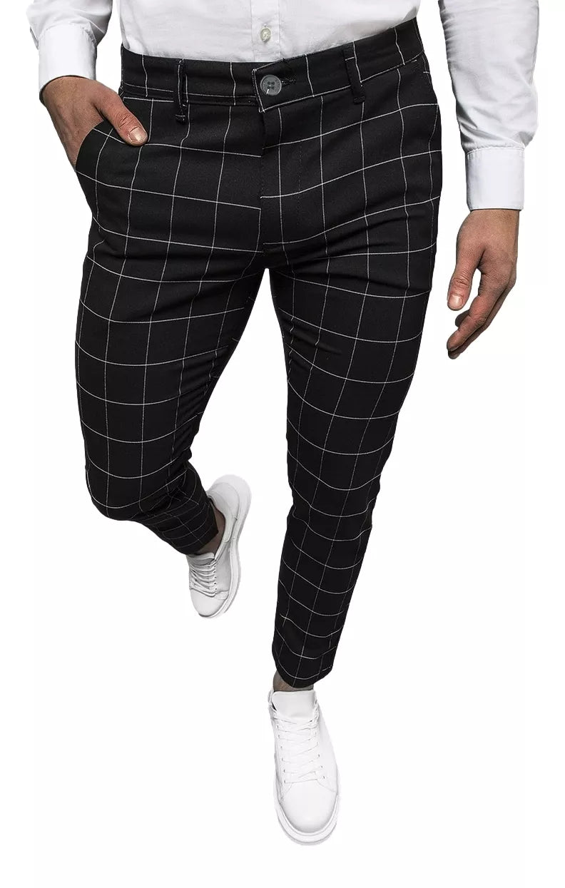 Vīriešu melnas bikses Alton