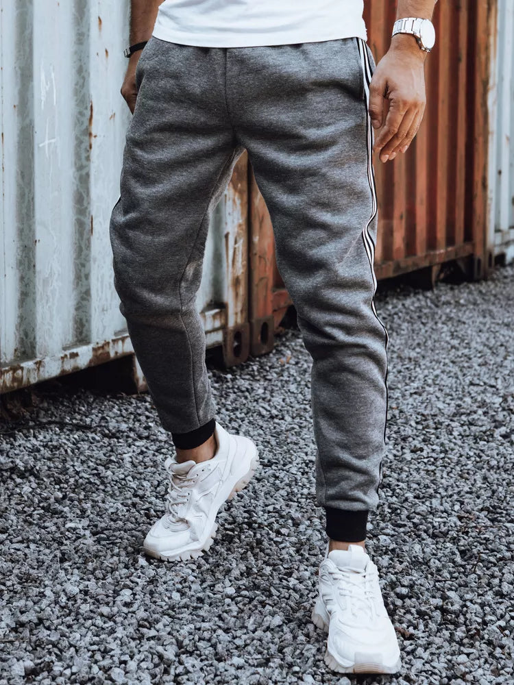 Vīriešu tumši pelēkas ikdienas bikses Harin