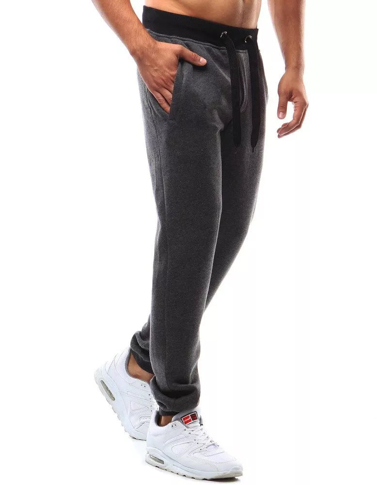 Vīriešu tumši pelēkas bikses Dean