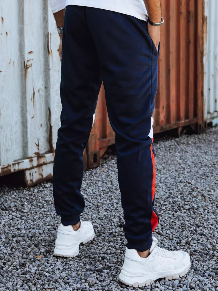 Vīriešu tumši zilas ikdienas bikses Stron