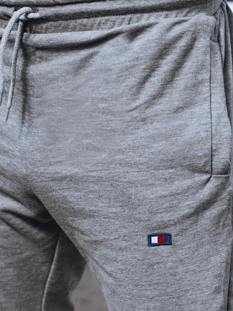 Vīriešu gaiši pelēkas ikdienas bikses Denil