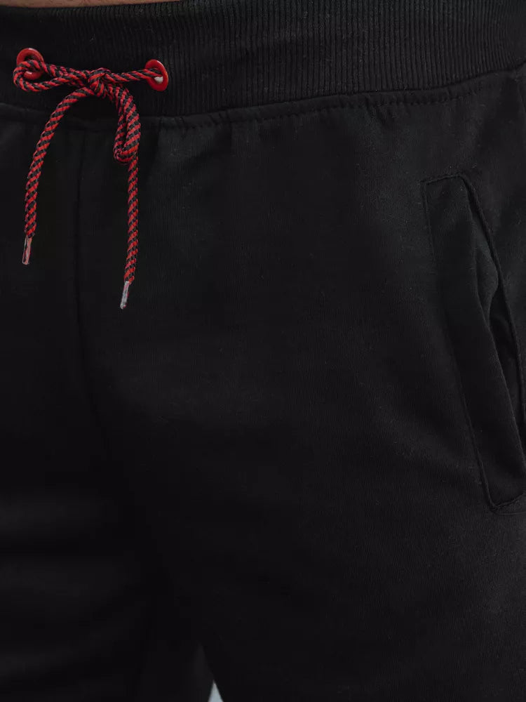 Vīriešu melnas ikdienas bikses Edma