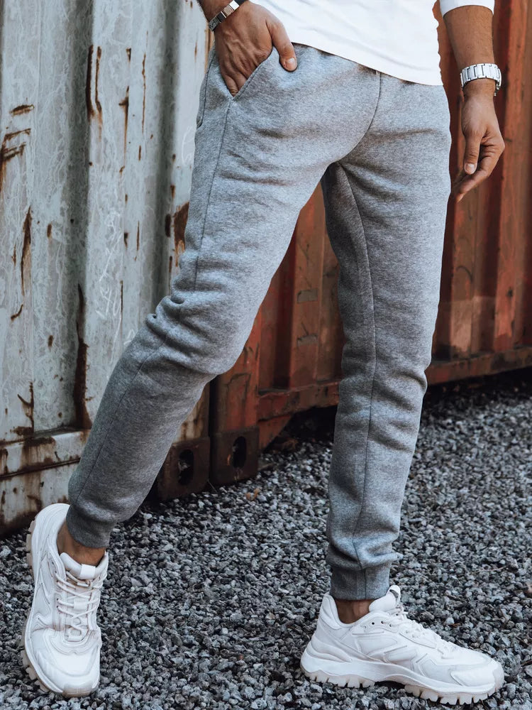 Vīriešu gaiši pelēkas ikdienas bikses Anti