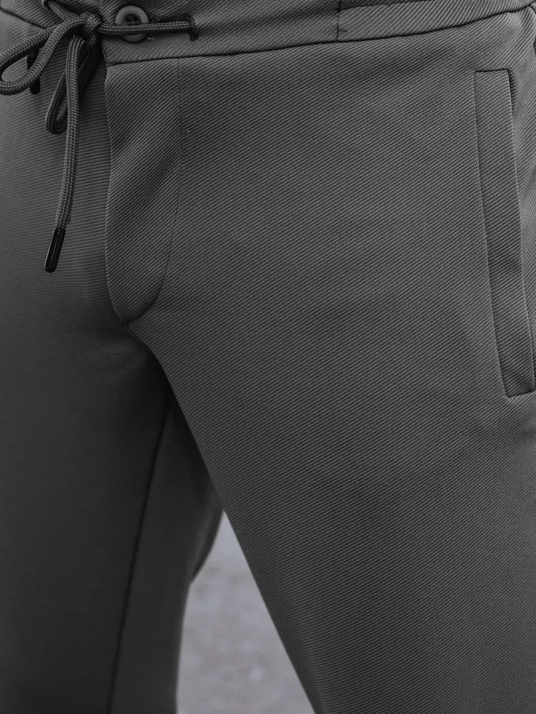 Vīriešu tumši pelēkas bikses Hond