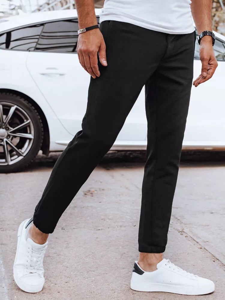 Vīriešu melnas bikses Hond