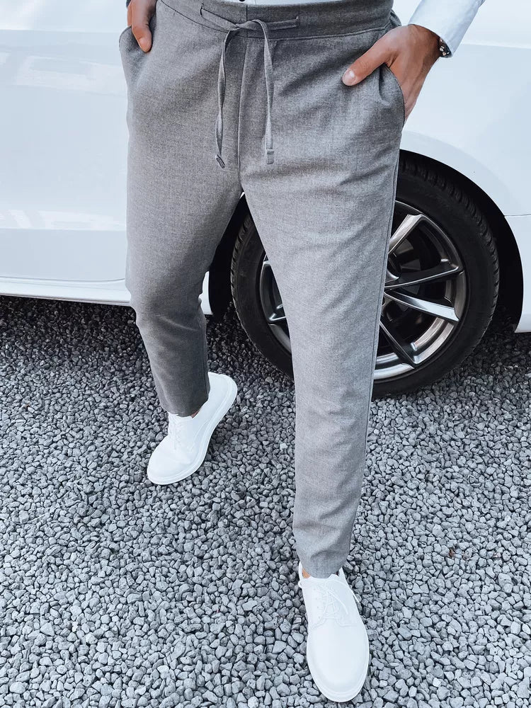 Vīriešu gaiši pelēkas bikses Ursan