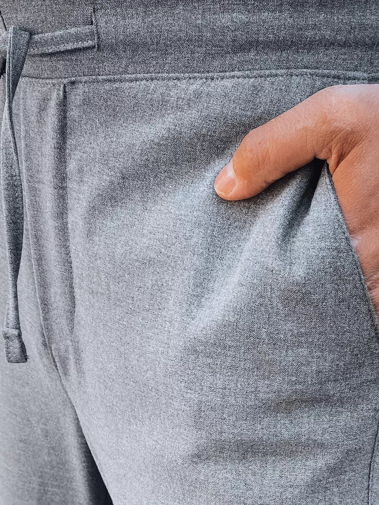 Vīriešu gaiši pelēkas bikses Ursan