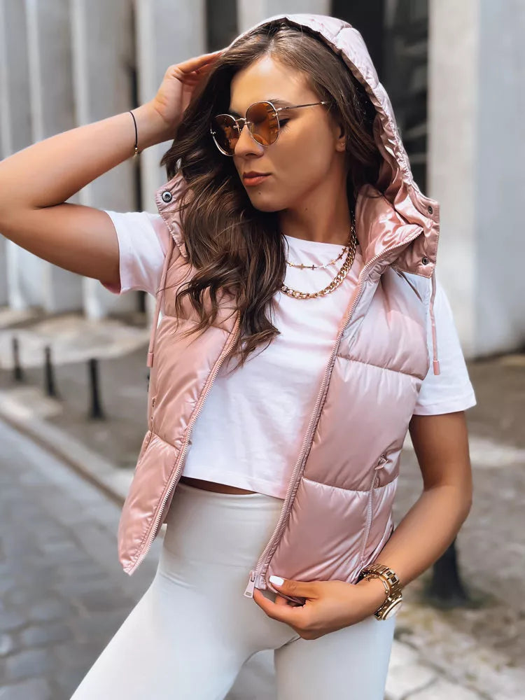 Rozā, spīdīga veste Osin