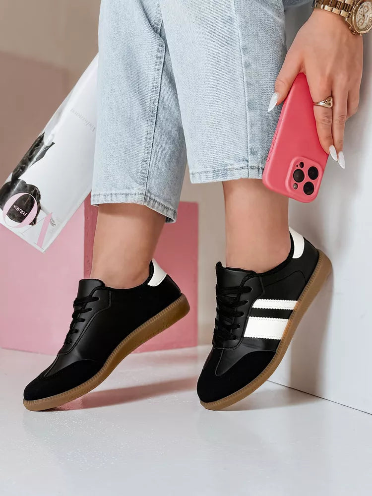 Sieviešu melnas ikdienas kurpes Niti