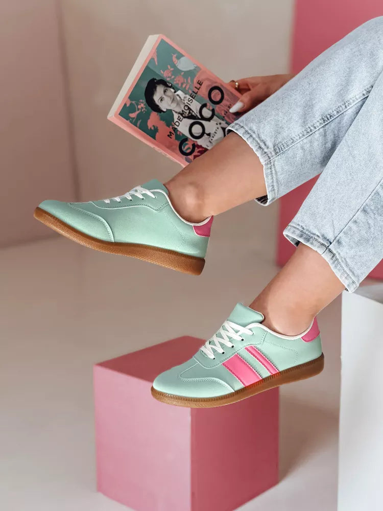 Sieviešu zaļas ikdienas kurpes Niti