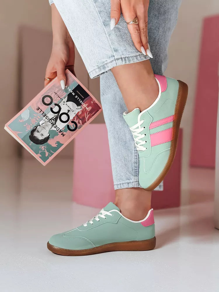 Sieviešu zaļas ikdienas kurpes Niti