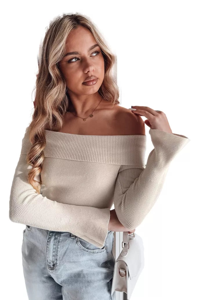 Sieviešu brūns džemperis Rādīt