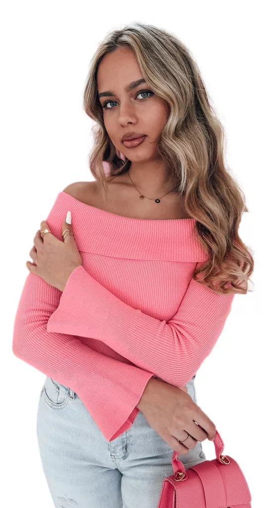 Sieviešu rozā džemperis Rādīt