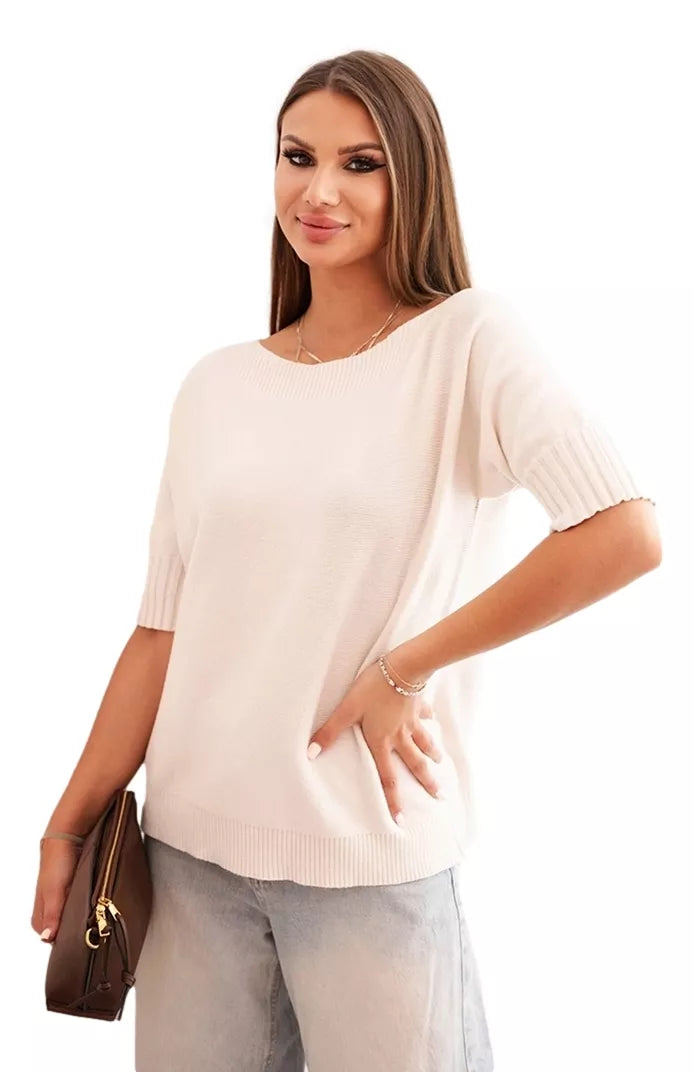 Sieviešu brūns džemperis Aleta