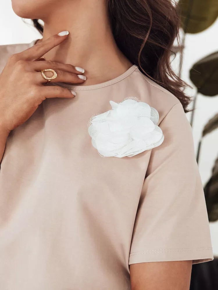 Sieviešu brūns T-krekls Binda