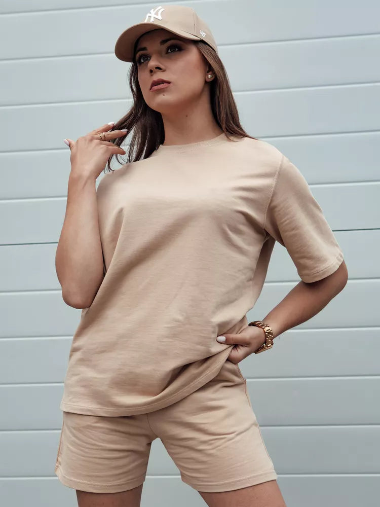 Sieviešu brūns T-krekls Silvi