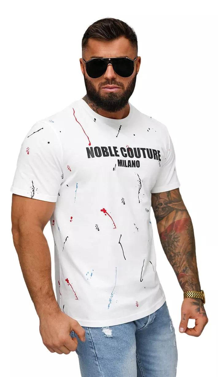 Vīriešu balts krekls Milan