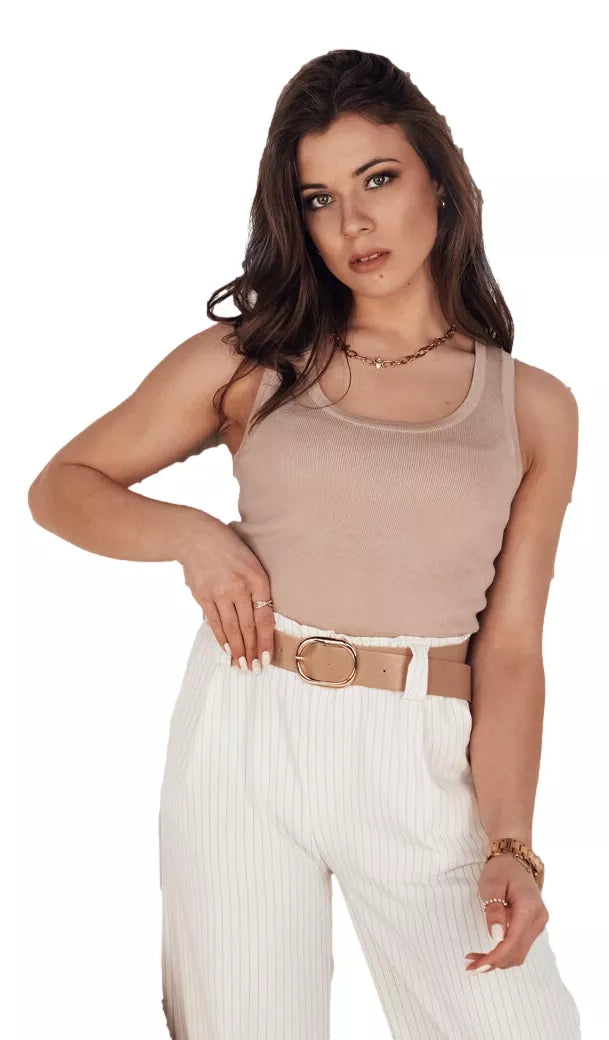 Sieviešu brūna blūze Minla