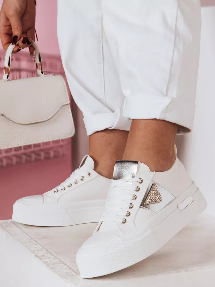 Sieviešu baltas kedas Trendy