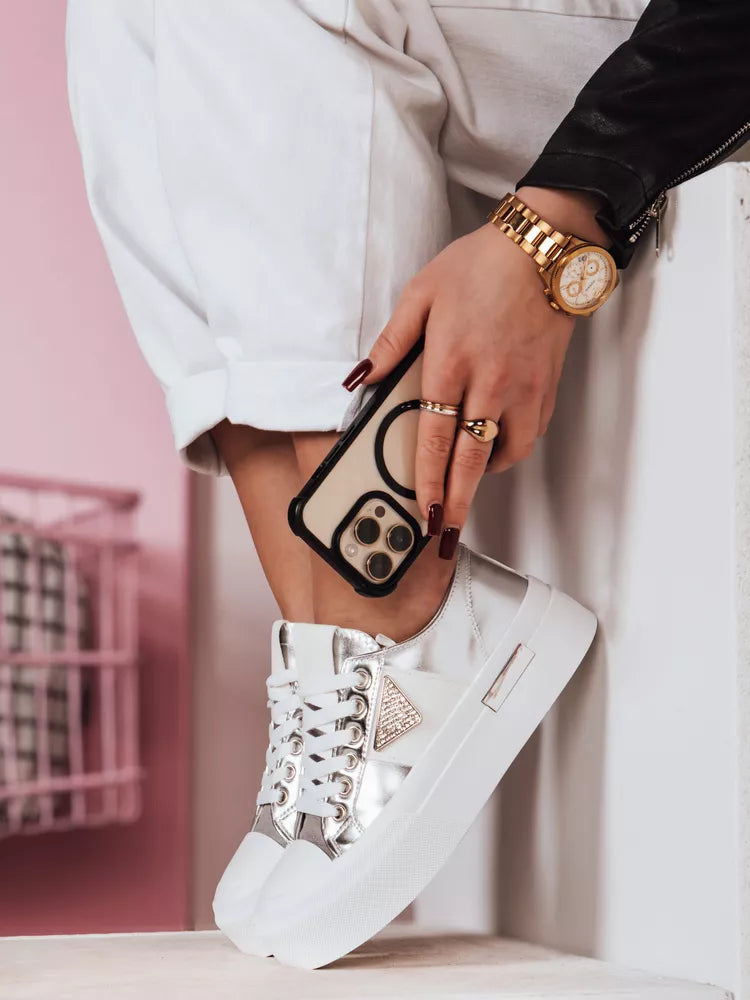 Sieviešu pelēkas kedas Trendy