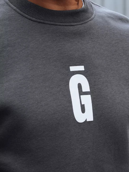 Vīriešu tumši pelēks džemperis Gala