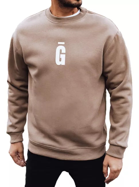 Vīriešu brūns džemperis Gala