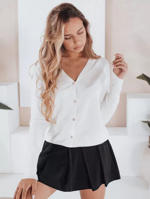 Sieviešu balts džemperis Glow