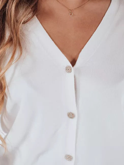 Sieviešu balts džemperis Glow