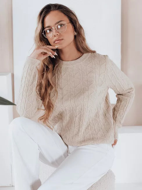 Sieviešu brūns džemperis Bravina