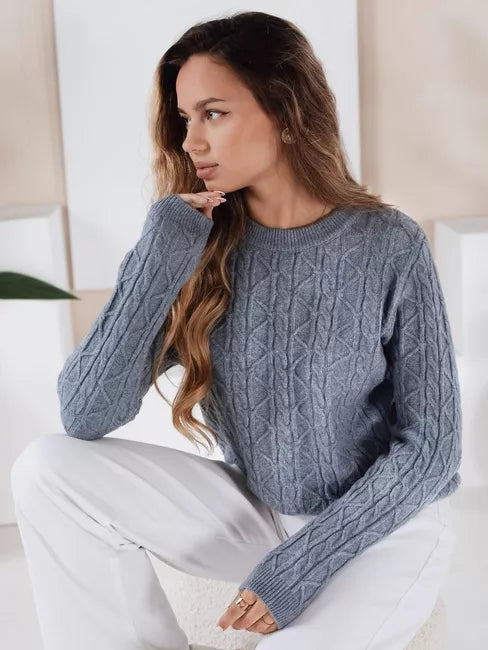 Sieviešu zils džemperis Bravina 