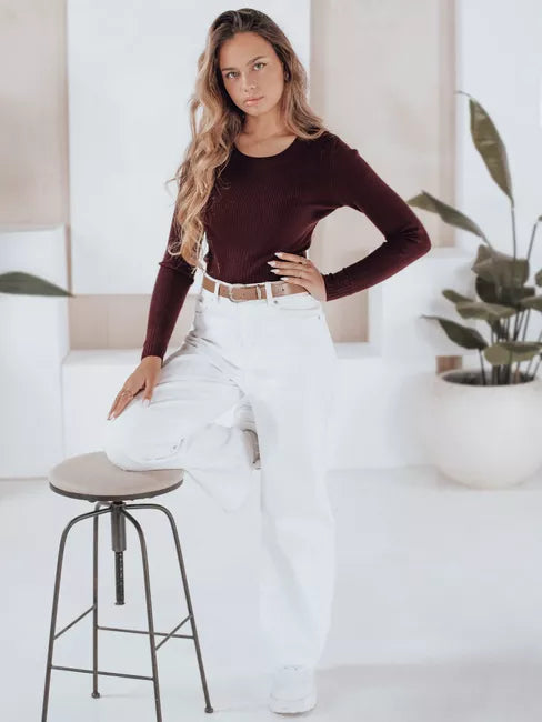 Sieviešu bordo džemperis Gino 