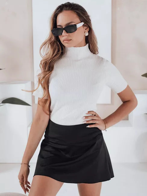 Sieviešu balts džemperis Bela