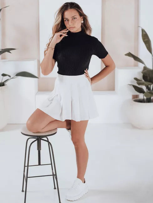 Sieviešu melns džemperis Bela