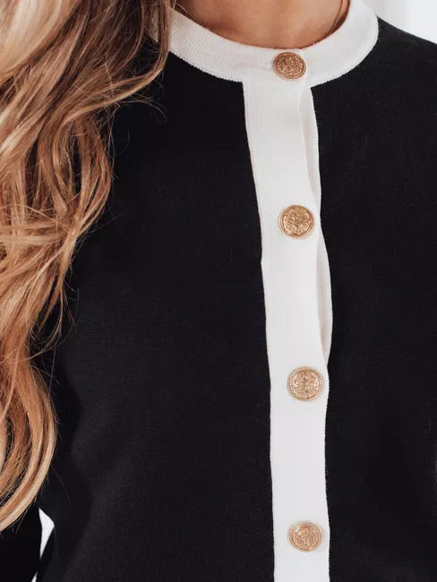 Sieviešu melns džemperis Merlin