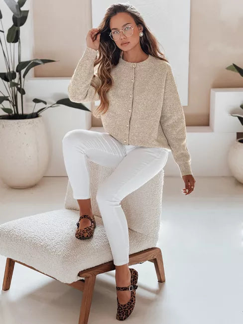 Sieviešu tumši brūns džemperis Selin