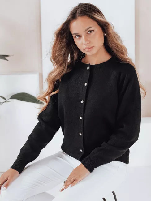 Sieviešu melns džemperis Selin
