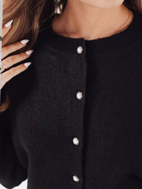 Sieviešu melns džemperis Selin