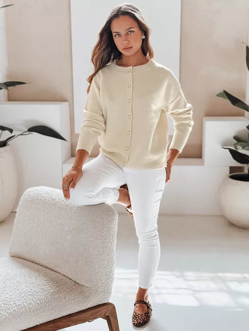 Sieviešu brūns džemperis Selin