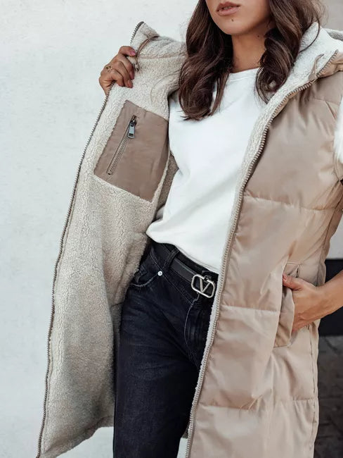 Sieviešu brūna veste Belver