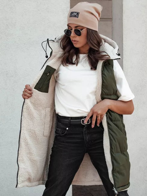 Sieviešu zaļa veste Belver