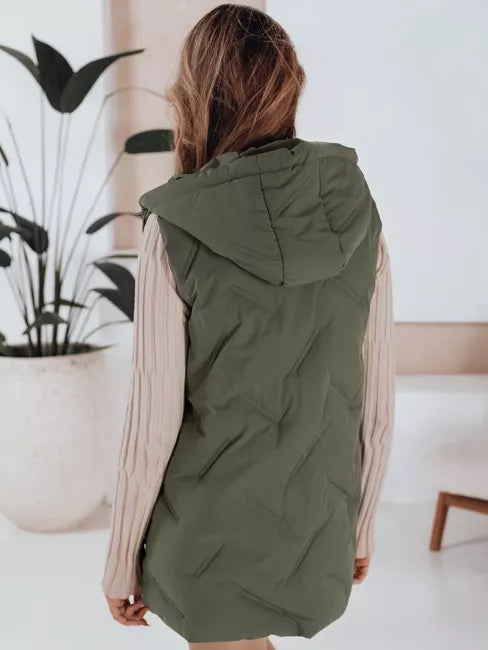 Sieviešu zaļa vestes komplekts