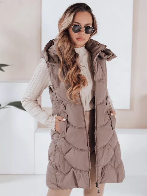 Sieviešu brūna veste Giro