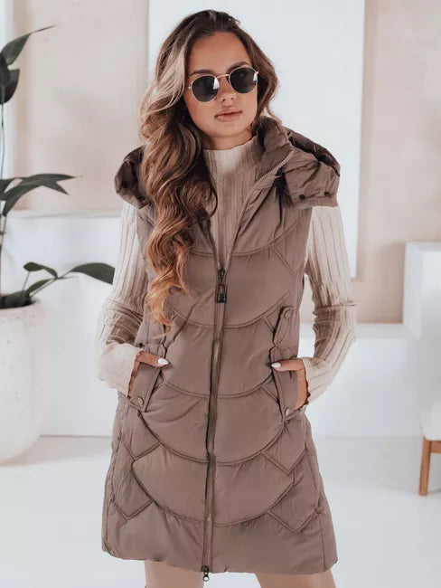 Sieviešu brūna veste Giro