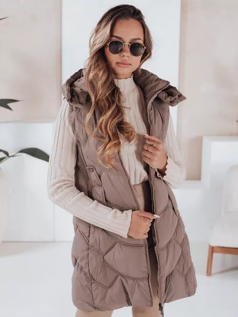 Sieviešu brūna veste Giro