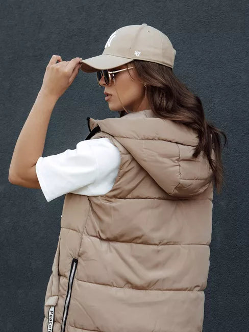 Sieviešu brūna garā veste Skyler 