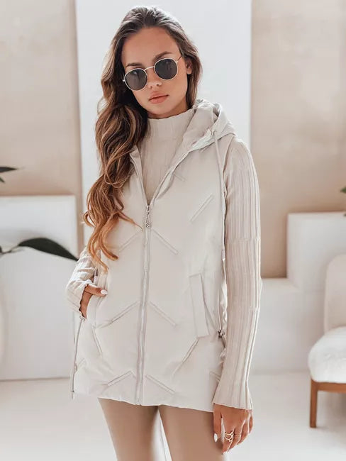 Sieviešu balta vestes komplekts