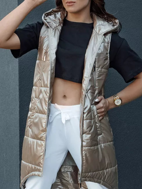 Sieviešu brūna garā veste Meris 