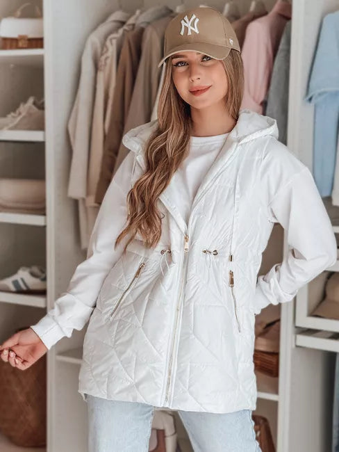 Sieviešu balta veste Demak